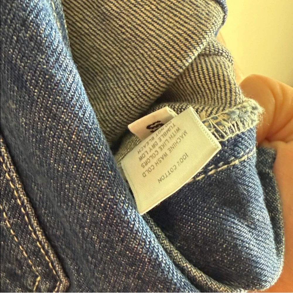 Hey Gang Knee Patch Denim Overalls - Picture 7 of 10